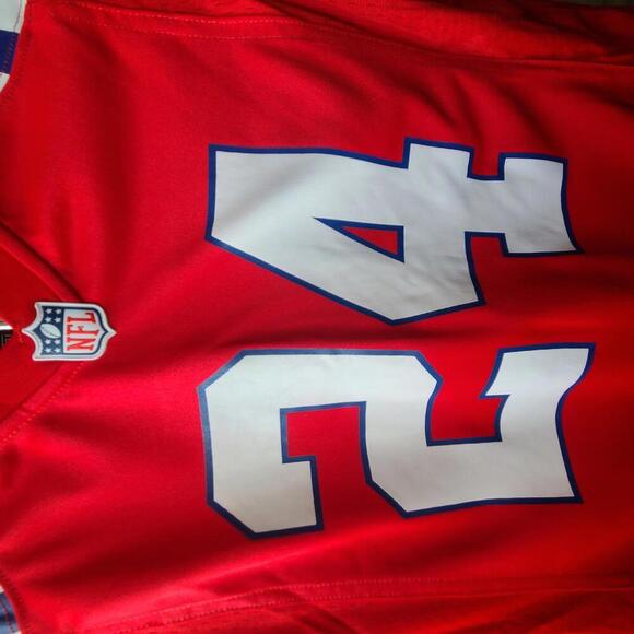 Nike NFL New England Patriots Women's Jersey - Law #24 - Size Medium - Picture 4 of 5